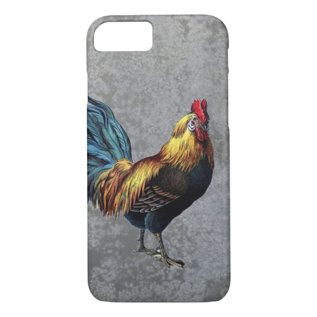 Colourful Bantam Rooster Case-Mate iPhone Case (Back)