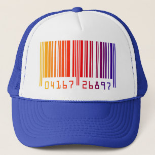 Colourful Barcode Cap