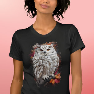 Colourful Barn Owl T-Shirt