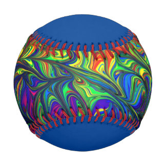 colourful baseball