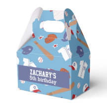 Colourful Baseball Theme Party