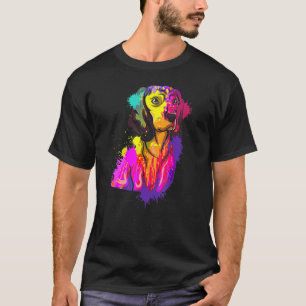 Colourful Bavarian Mountain Hound Dog Breed T-Shirt