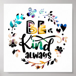 Colourful Be Kind  Poster