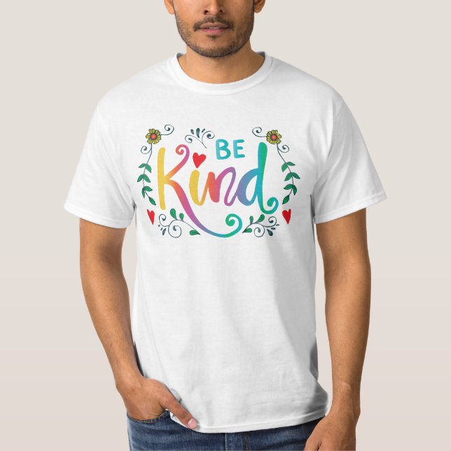 Colourful Be Kind T-Shirt (Front)