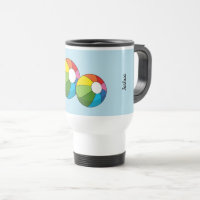 Colourful Beach Ball | Add your Name