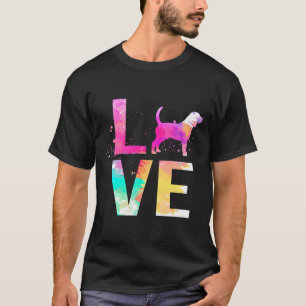 Colourful Beagle Dog Mum Gifts Beagle T-Shirt