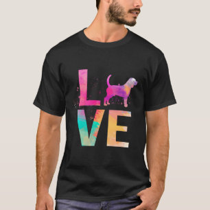 Colourful Beagle Dog Mum Gifts Beagle T-Shirt