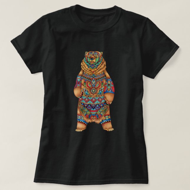 Colourful Bear T-Shirt (Design Front)