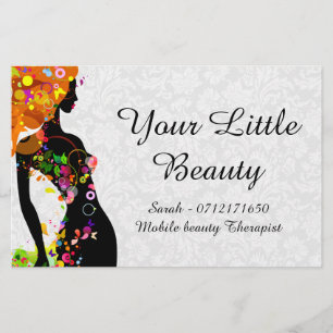 Colourful Beauty Girl Flyer
