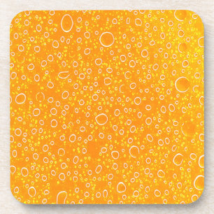Colourful beer coaster