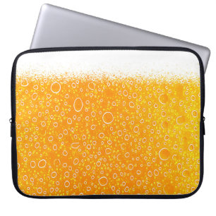 Colourful beer laptop sleeve