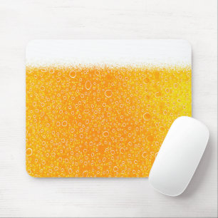 Colourful beer mouse mat