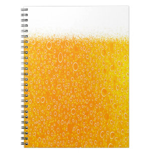 Colourful beer notebook