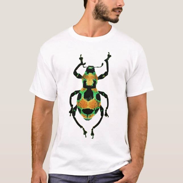 Colourful beetle shirt (Front)