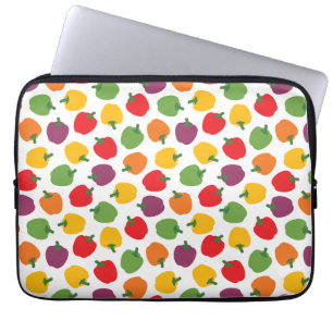 Colourful Bell Peppers Laptop Sleeve