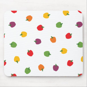 Colourful Bell Peppers Mouse Mat