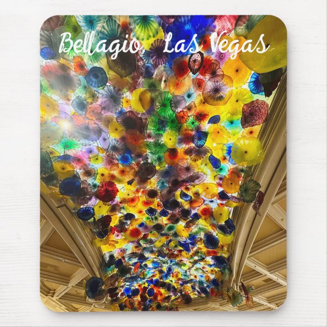 Colourful Bellagio Ceiling  Mouse Mat (Front)