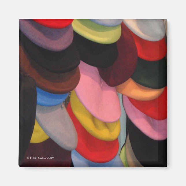 Colourful Berets Magnet (Front)