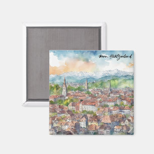 Colourful Bern Switzerland Europe Swiss Magnet