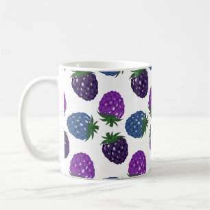 Colourful Berries: Multicolored Seamless Pattern. Coffee Mug