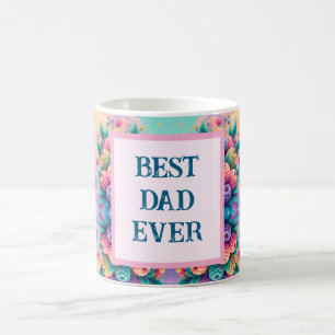 Colourful berries with Best Dad Ever Coffee Mug