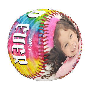 Colourful Best Dad 2 Photos Father`s Day  Baseball