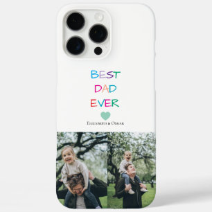 Colourful "Best Dad Ever"  – Fun & Heartfelt Gift  iPhone 16 Pro Max Case