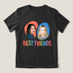 Colourful Best Friends Photo Template Tri-Blend Shirt