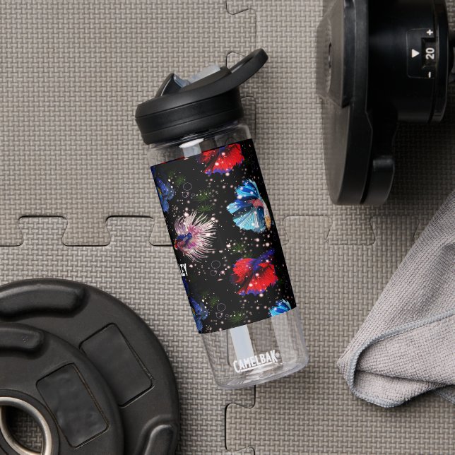 Colourful Betta Fish Water Bottle (Gym)