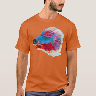 Colourful Betta Siamese fighting fish gift T-Shirt