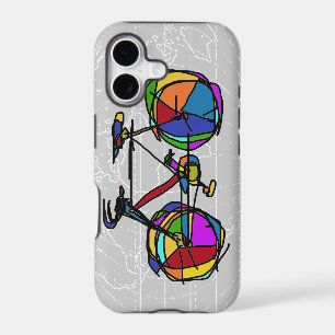colourful bicycle pop art