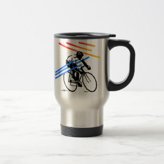 Colourful Bike Cycling Travel Mug