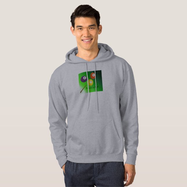 Colourful Billiard Balls Hoodie (Front Full)