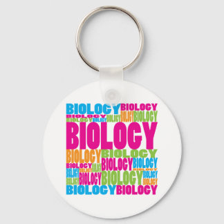 Colourful Biology Key Ring