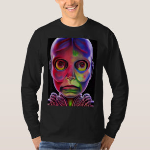 Colourful Biomechanical Artificial Intelligence Cy T-Shirt
