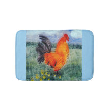 Colourful Bird Art Chicken Rooster