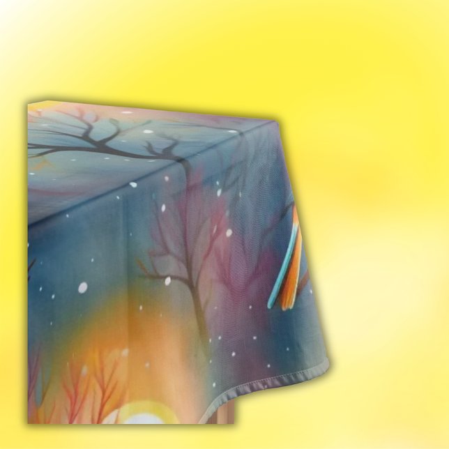 Colourful Bird in Tree with Sunshine | Tablecloth (Creator Uploaded)