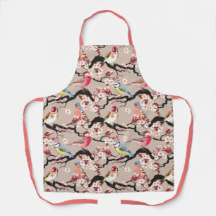 Colourful Birds Apron