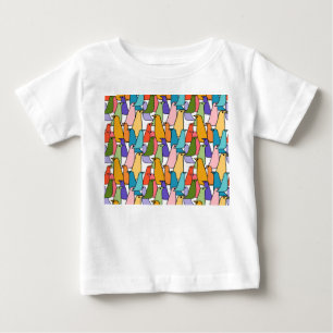 Colourful Birds  Baby T-Shirt