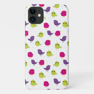 Colourful birds iPhone 11 case