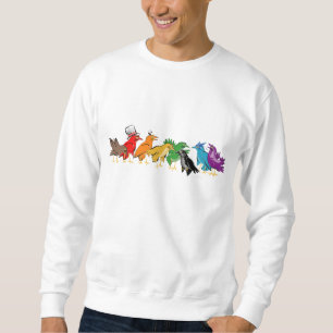Colourful Birds of a Feather Sweatshirt