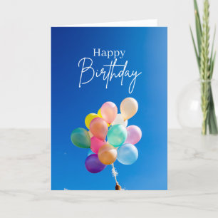 Colourful Birthday Card