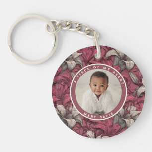 Colourful Birthday Gifts For Husband Custom Lilies Key Ring