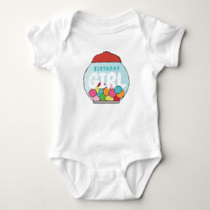 Colourful Birthday Gumball Theme Party GumballPart Baby Bodysuit