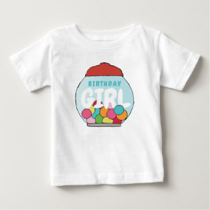 Colourful Birthday Gumball Theme Party GumballPart Baby T-Shirt