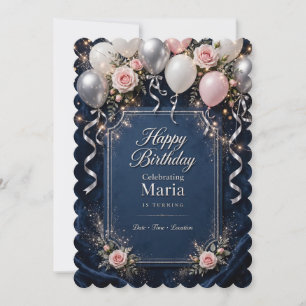 Colourful Birthday Invitation Card – Magical Party