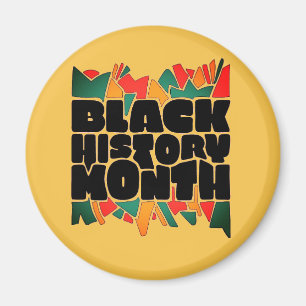 Colourful Bits Black History Month Magnet 