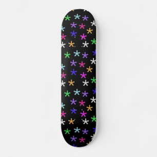 Colourful Black Jacks Skateboard