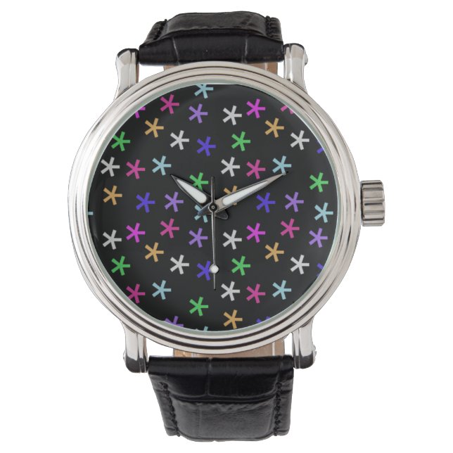 Colourful Black Jacks - Watch (Front)