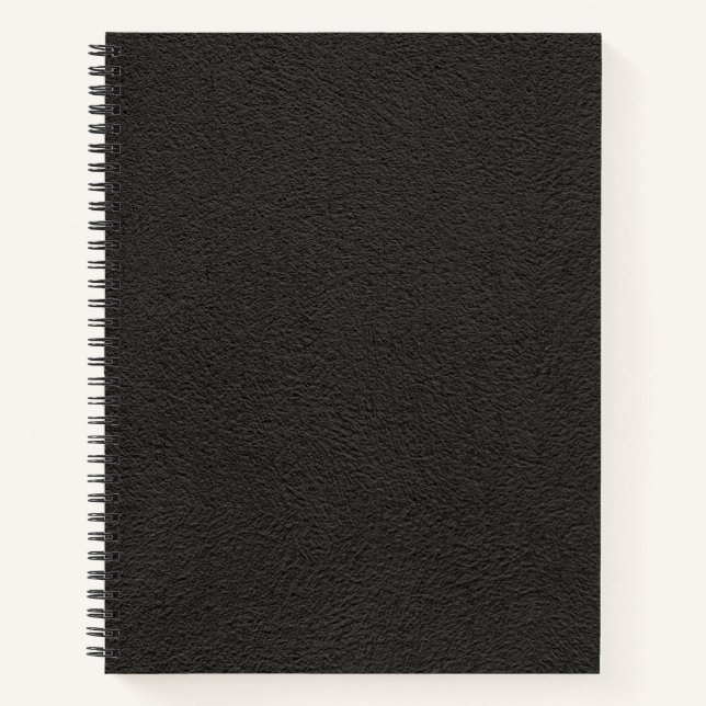 Colourful Black Pattern Snakeskin Notebook (Front)